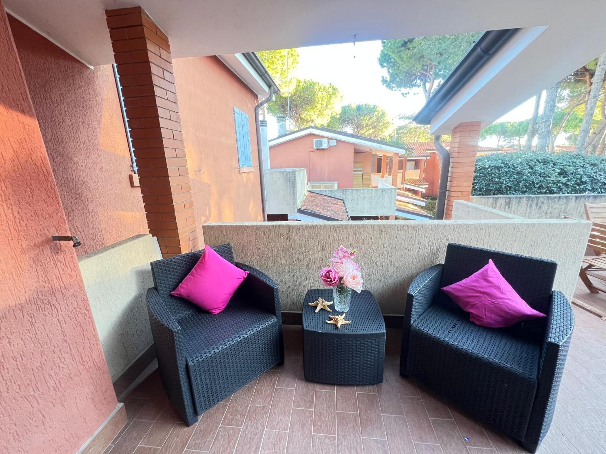 Villaggio Euroresidence Bibione Exteriör bild
